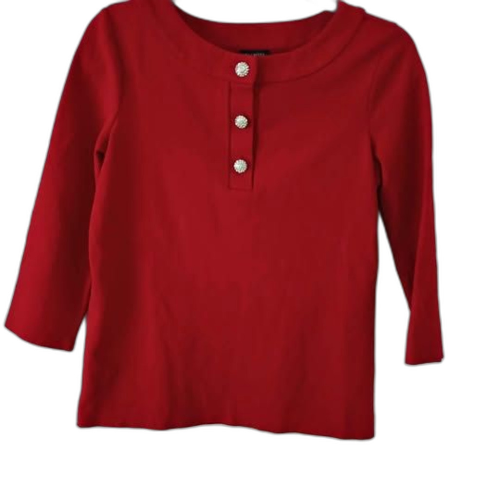 Talbots Red shirt